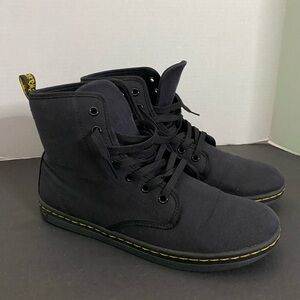 Dr. Martens Womens Size 10 Shoreditch Canvas Boots High Top Lace Up